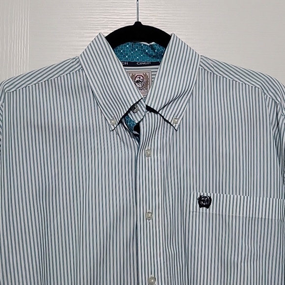 Cinch Men's Button Down, Sz S - Picture 3 of 5